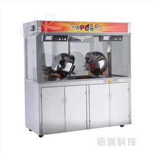 Popcornmaskin på hjul